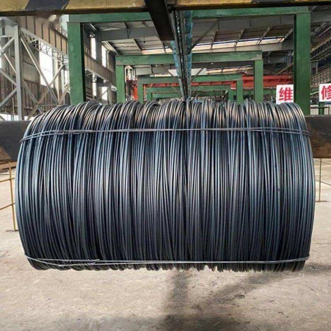 Clou/vis de Q195 5.5~20mm faisant le fil machine en acier laminé à chaud à faible teneur en carbone
