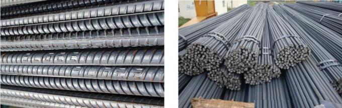 Barre d'acier de filet de vis déformée par Rebar d'ASTM A53 Gra A615
