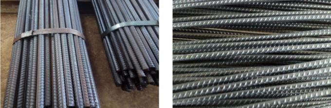 Fabrication ASTM BS4449-2005 Rod Round pour le Rebar en acier de filet de vis de barre déformé par construction