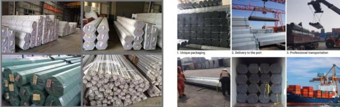 Fabrication ASTM BS4449-2005 Rod Round pour le Rebar en acier de filet de vis de barre déformé par construction