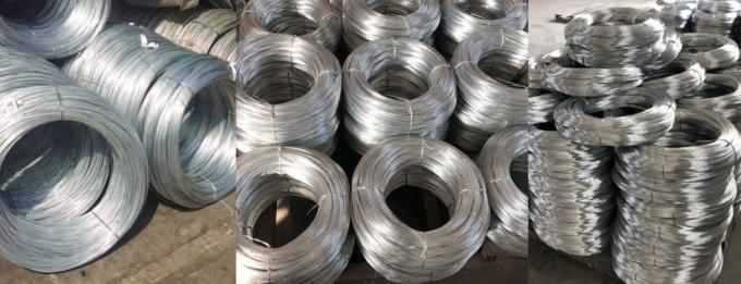 fil d'acier galvanisé plongé chaud de haute qualité de 0.3mm
