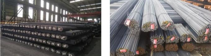 ASTM A53 Gra pour l'acier de filet de vis de Rebar de construction a déformé la barre